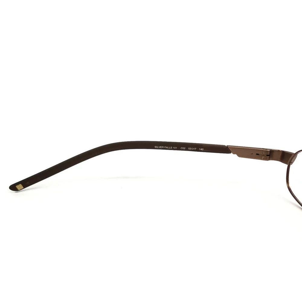 Columbia Eyeglasses Frames SILVER FALLS 101 C02 Shiny Brown Mossy Bank 52-17-140